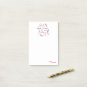 Hemel en Natuur zingen - gepersonaliseerd Post-it® Notes (Op bureau)