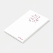 Hemel en Natuur zingen - gepersonaliseerd Post-it® Notes (Schuin)