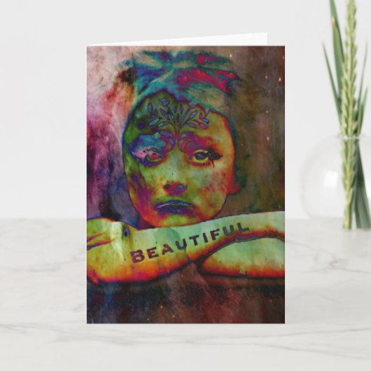 hemel feestdagen kaart (Voorkant)