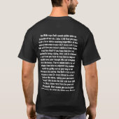 Hemel of hel? t-shirt (Achterkant)