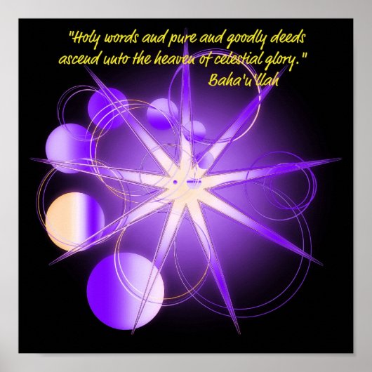 Hemel van Celestial Glory2 Poster (Voorkant)