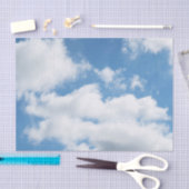 hemel, weer, natuur, wit, blauw, wolk, zonlicht tissuepapier (Craft)