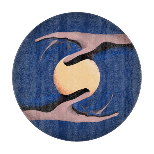 hemelbewoner snijplank (Voorkant)