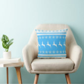 Hemelblauw werpkussen kussen