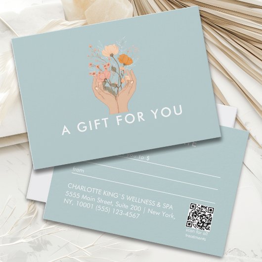 Hemelbloem Salon QR-code cadeaubon