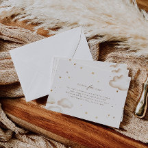 Hemelboeken voor Baby Kaart