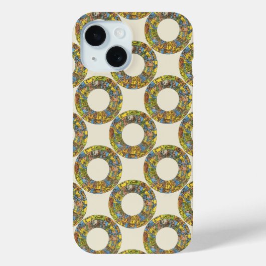  hemeldier, astrologisch dierlijk wiel Case-Mate iPhone case (Achterkant)
