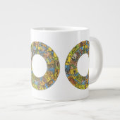  hemeldier, astrologisch dierlijk wiel jumbo beker (Voorkant rechts)