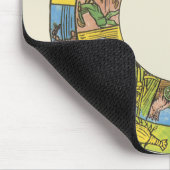  hemeldier, astrologisch dierlijk wiel muismat (Hoek)