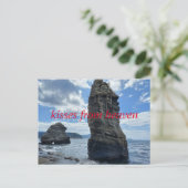 hemelkussens briefkaart (Staand voorkant)