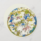  hemellichaam, Arabische sfeer, sterrenbeelden Kaart (Voorkant / Achterkant)