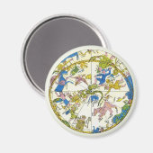  hemellichaam, Arabische sfeer, sterrenbeelden Magneet (Voorkant / Achterkant)