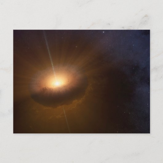 Hemelobject CX330. Briefkaart (Voorkant)