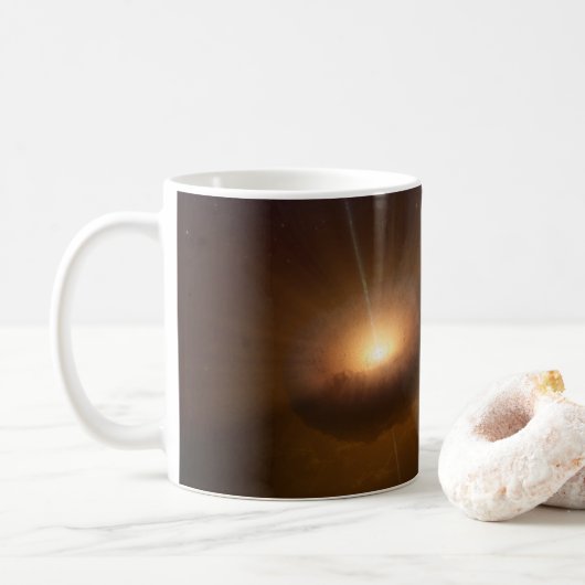 Hemelobject CX330. Koffiemok (Met donut)