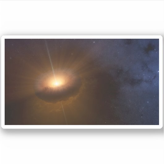 Hemelobject CX330. Sticker (Voorkant)