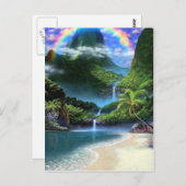 hemelregenboog 2 briefkaart (Voorkant / Achterkant)