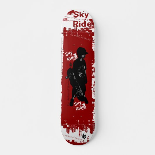 Hemelrit Skateboard (Voorkant)