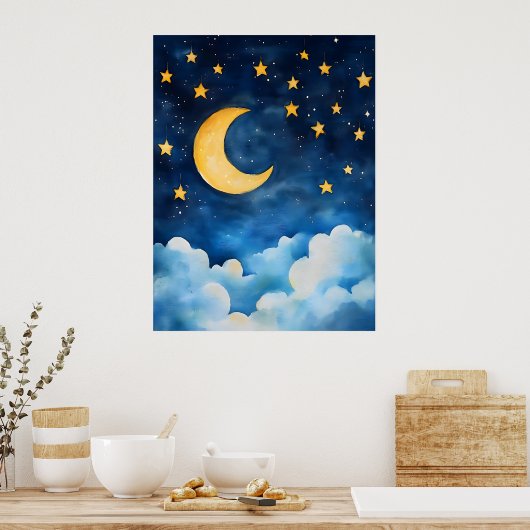 Hemelrust Poster (Keuken)