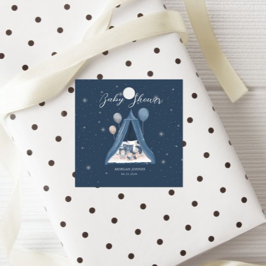 Hemels Beer Baby shower Bedankjes Labels