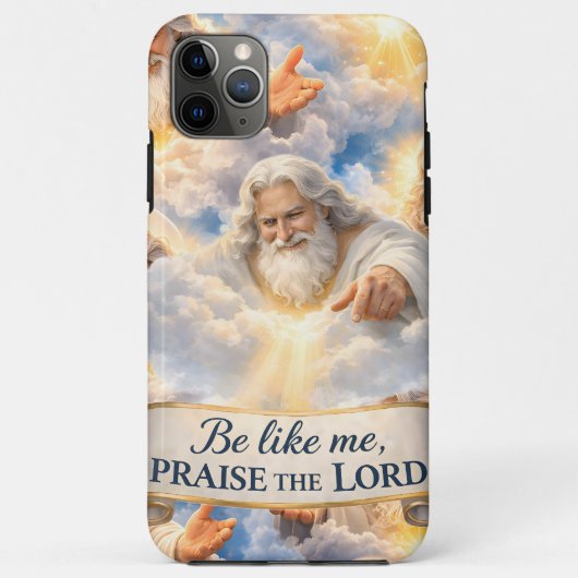 Hemels Christelijk telefoon Case-Mate iPhone Case (Achterkant)