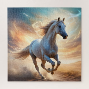 Hemels Galop-Dream Paard in Vlucht Legpuzzel