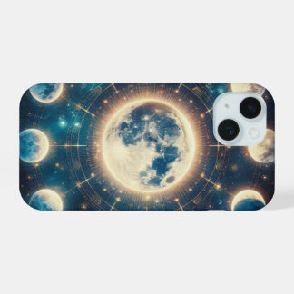 hemels getinte telefoonhoesje iPhone 15 hoesje