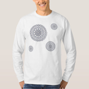 Hemels herenoverhemd t-shirt