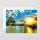 Hemels Inspirerend Briefkaart (Voorkant / Achterkant)