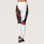 Hemels Jezus Portret Leggings (Achterkant)