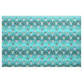 Hemels Kerstengelen Patroon Stof (Fat Quarter)