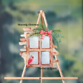 Hemels Kerstfeest Acryl Bord (Neutraal)