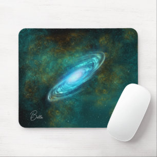 Hemels Kosmisch Sterrenstelsel Patroon Muismat