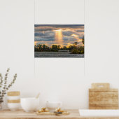 Hemels Licht Poster (Keuken)