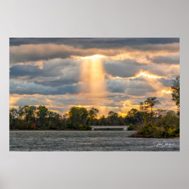 Hemels Licht Poster