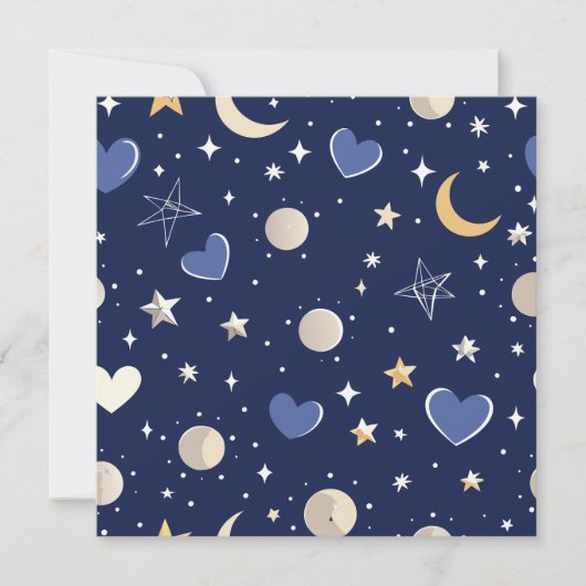 hemels liefdesverhaal kaart (Voorkant)