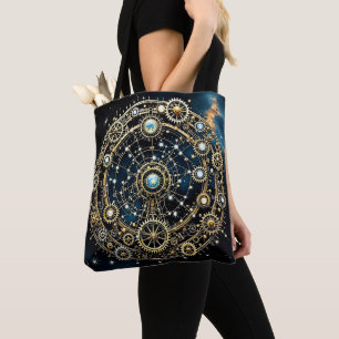 Hemels mechanisme Kosmische Kunst Draagtas