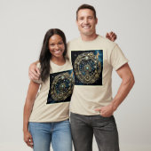 Hemels mechanisme Kosmische Kunst T-shirt (Unisex)