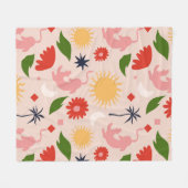 hemels Oerwoud Fleece Deken (Voorkant (Horizontaal))