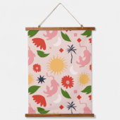 hemels Oerwoud Hangend Wandkleed (Voorkant)