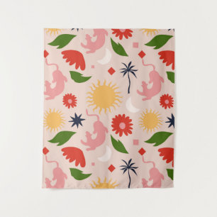 hemels Oerwoud Wandkleed