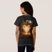 Hemels Radiance Heilige Geest T-shirt (Achterkant volledig)