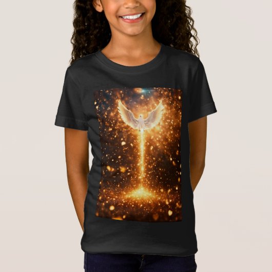 Hemels Radiance Heilige Geest T-shirt (Voorkant)