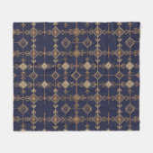 Hemels Raster Fleece Deken (Voorkant (Horizontaal))