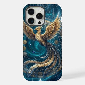Hemels Saffier Feniks Sigil iPhone 15 Pro Max Hoesje