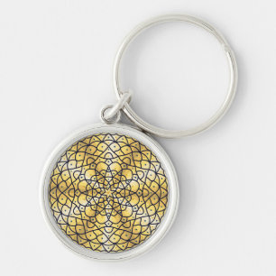 Hemels sleutelhanger met zon