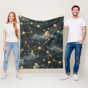Hemels Sterrenbeeld Patroon (1) Fleece Deken