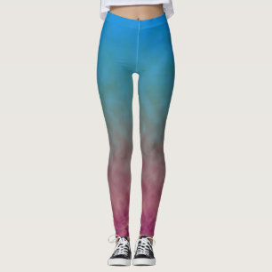 Hemels vervaagd leggings