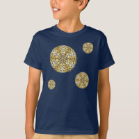 Hemels Zon Kid's en Baby Donkere Shirt