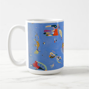 Hemelsblauw Kandinsky Koffiemok