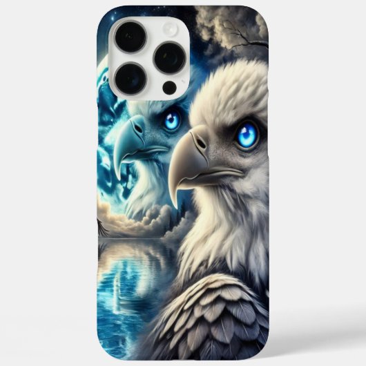 Hemelse Adelaar kijkt over gloeiende oceaan Case-Mate iPhone Case (Achterkant)